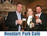 Das Park Café eröffnet am 24.02.2007 neu als Restaurant, Biergarten und Tanzlokal - Münchner Tradition zeitgemäß genießen soll man hier künftig (Foto: Martin Schmitz)